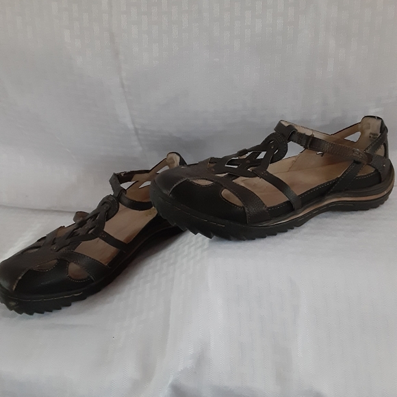 Jambu Spain black/brown leather active - Picture 2 of 3